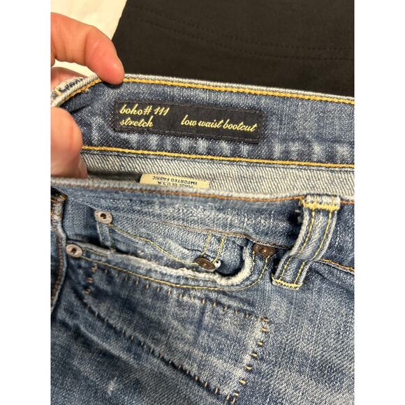 Citizens of Humanity Low Waist Bootcut Boho Stretch Denim Jeans Women's size 29 - Picture 2 of 14